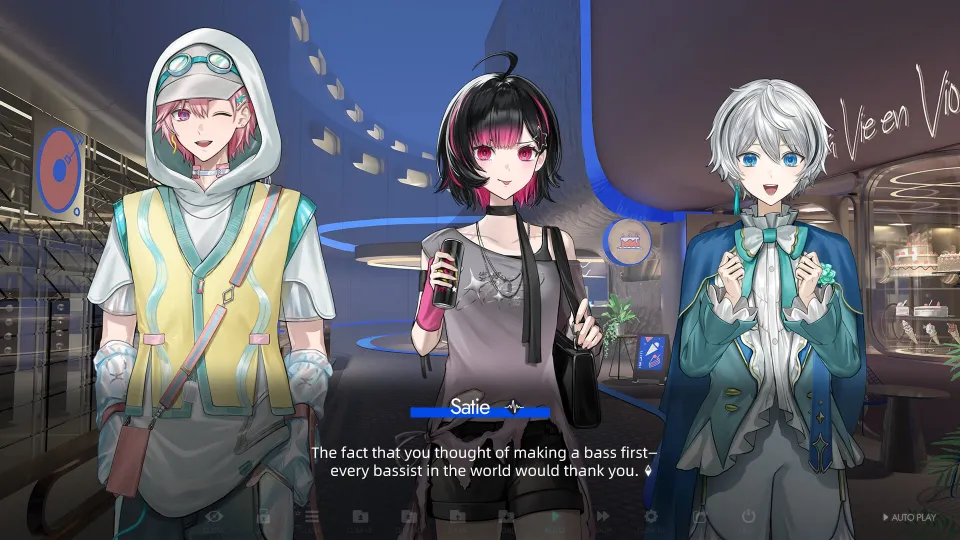 Morpho Reverie combines rhythm gameplay and a visual novel in a narrative exploring musicians being replaced by AI