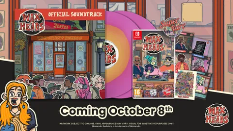 Wax Heads getting physical Switch release and double vinyl soundtrack