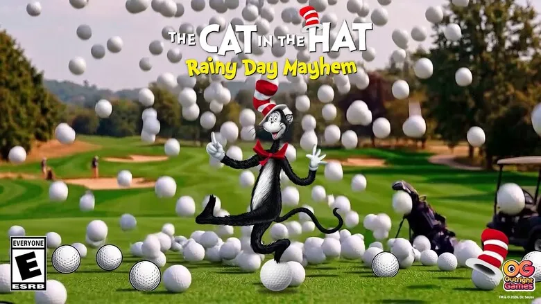 The Cat in the Hat: Rainy Day Mayhem "Wobble Golf" Gameplay Video