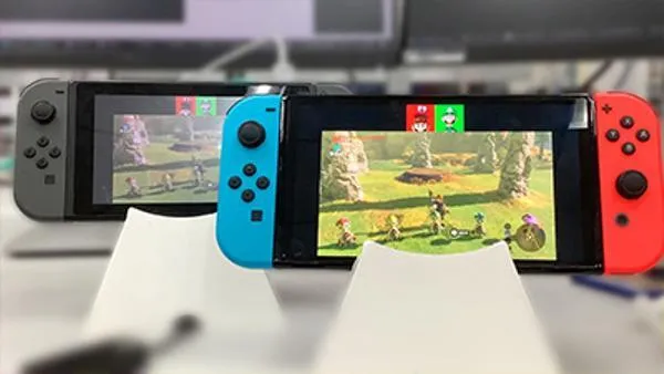 Nintendo built a special Switch prototype to test GameChat for Switch 2