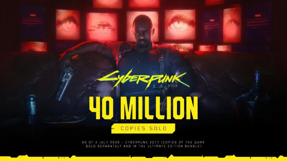 Cyberpunk 2077 Storms Past 40 Million Sales, a Stunning Comeback After Its Disastrous 2020 Launch